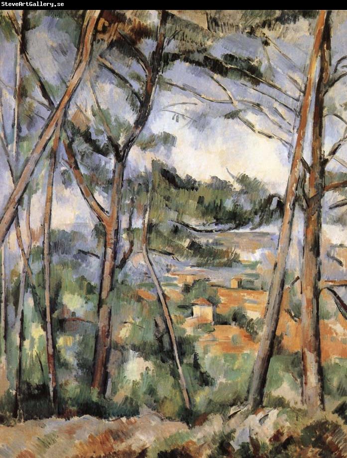 Paul Cezanne solitary river plain